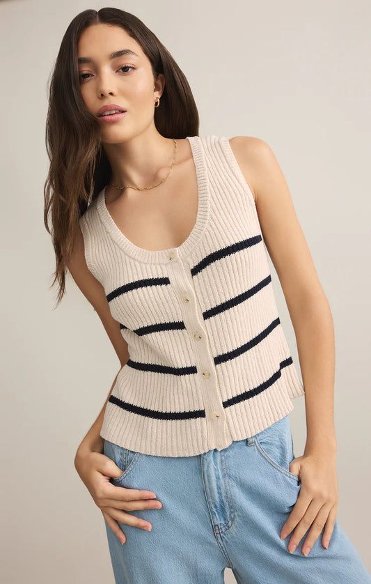 Sycamore Stripe Vest