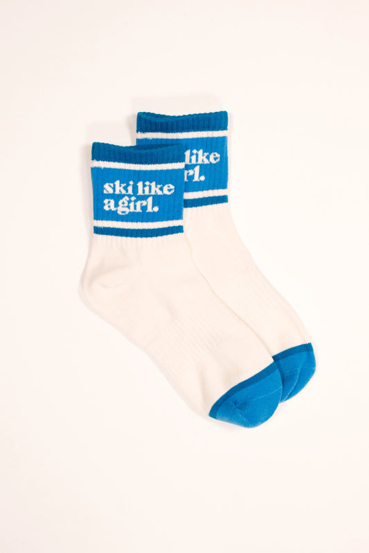 Ski Like a Girl Socks