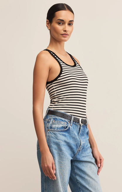Striped Scoop Tank