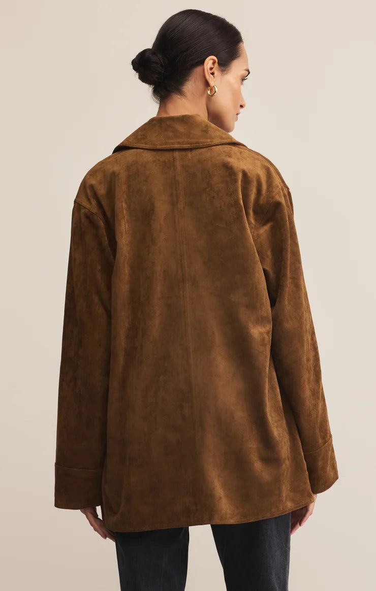 Decker Suede Chore Jacket