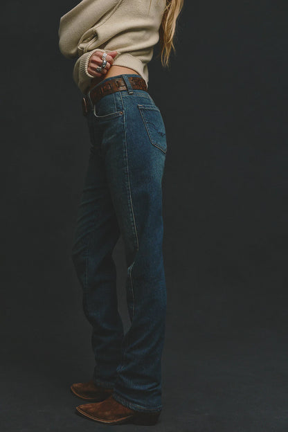 Edie HR Tapered Jeans