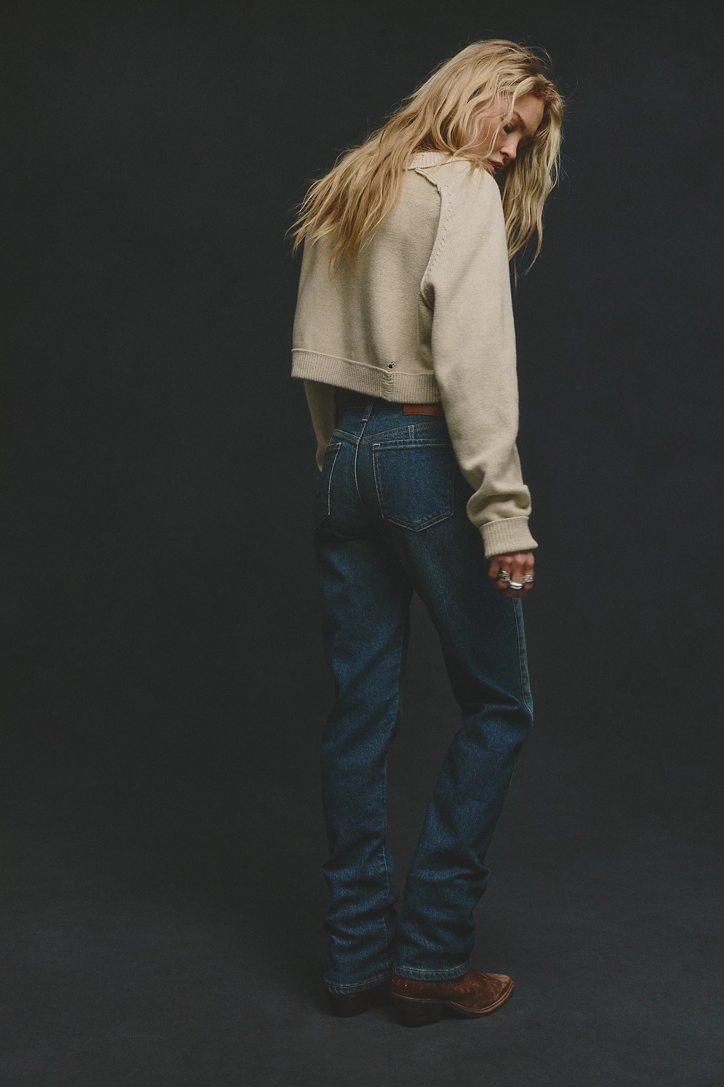 Edie HR Tapered Jeans