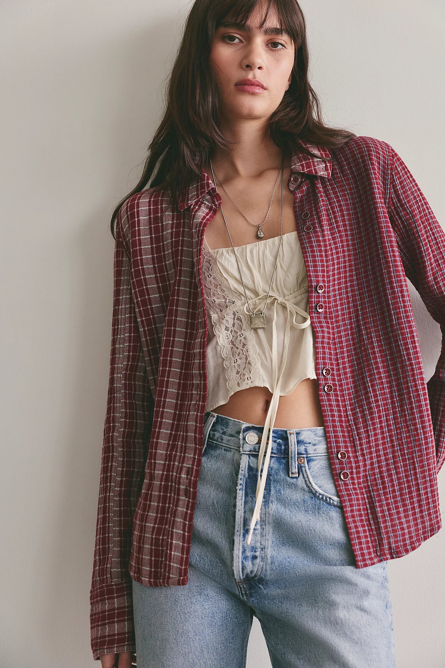Benny Slim Plaid Shirt