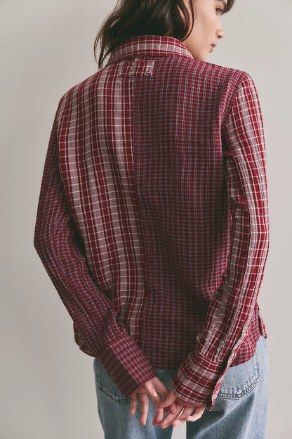 Benny Slim Plaid Shirt