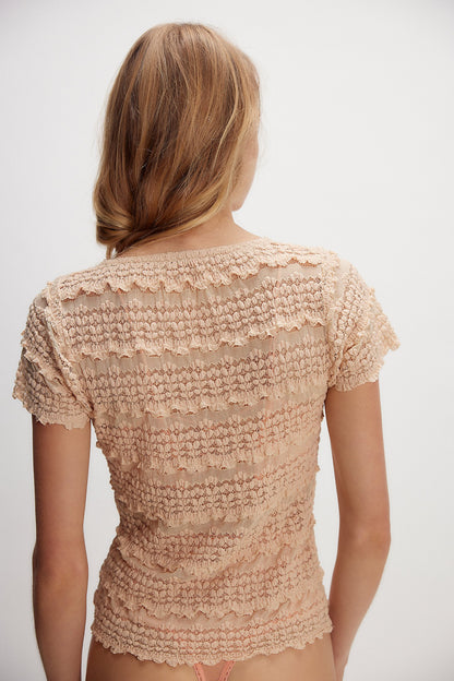 Angelina Lace Tee