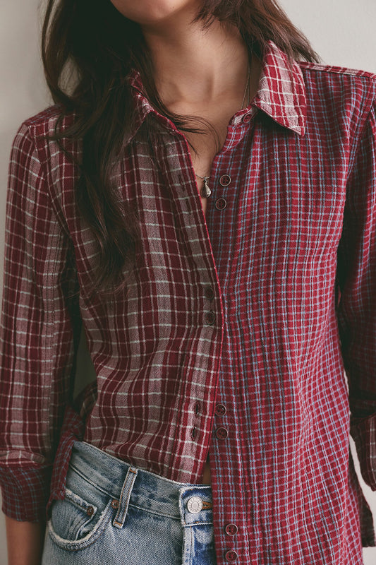 Benny Slim Plaid Shirt