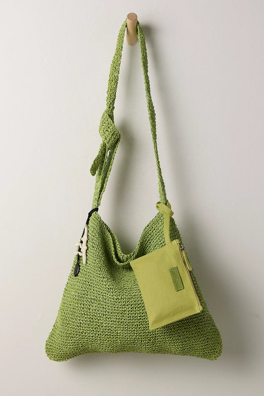 Coastal Crush Straw Tote
