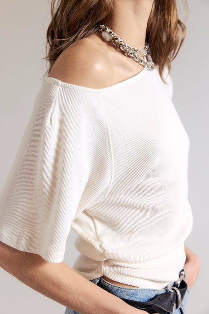 Lucy Off The Shoulder Tee