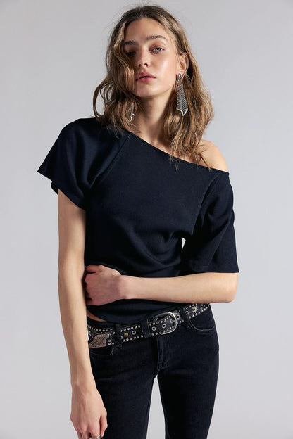 Lucy Off The Shoulder Tee