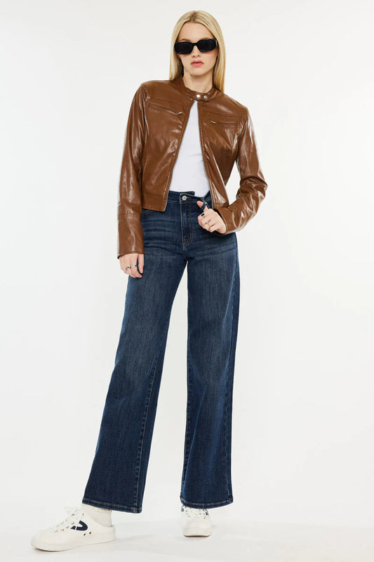 High Rise Wide Leg