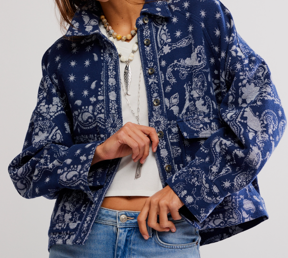 Bandana Jacquard Shirt