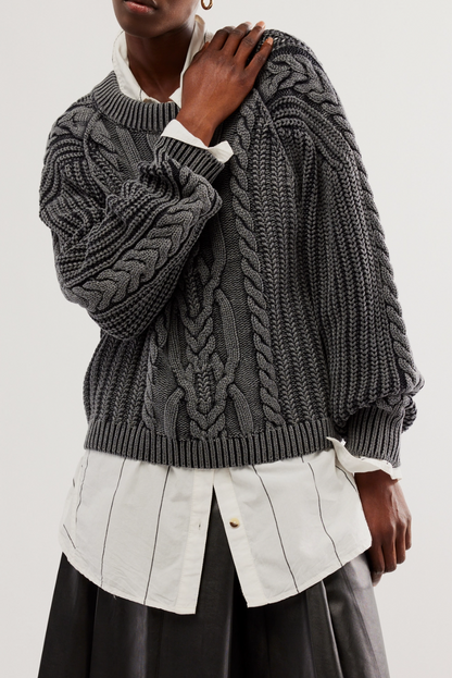 Frankie Cable Sweater