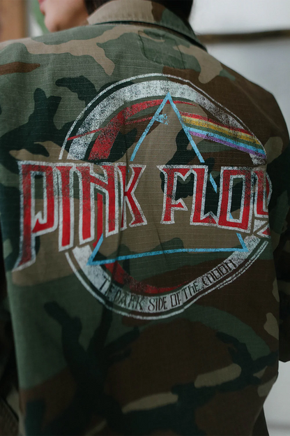 Pink Floyd Authentic Vintage Camo Jacket