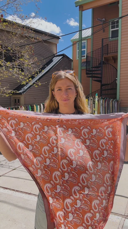 Medium Paisley Scarf