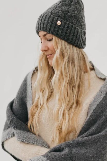 Satin Lined Cashmere Beanie