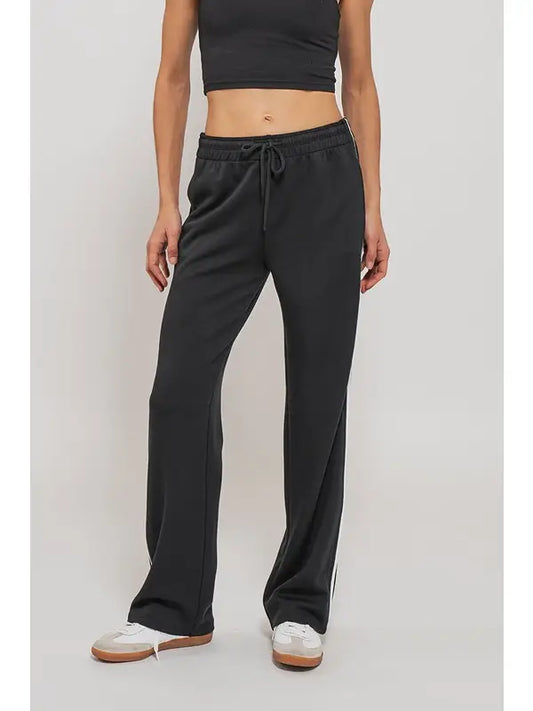 Stripe Drawstring sweatpant
