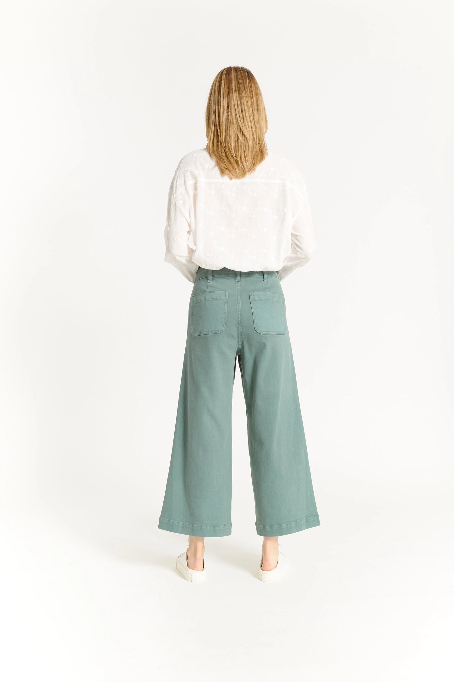 High Rise Wide Leg Pant