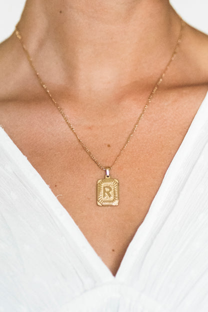 Ivy Initial Necklace