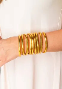 All Weather Bangles - Gold